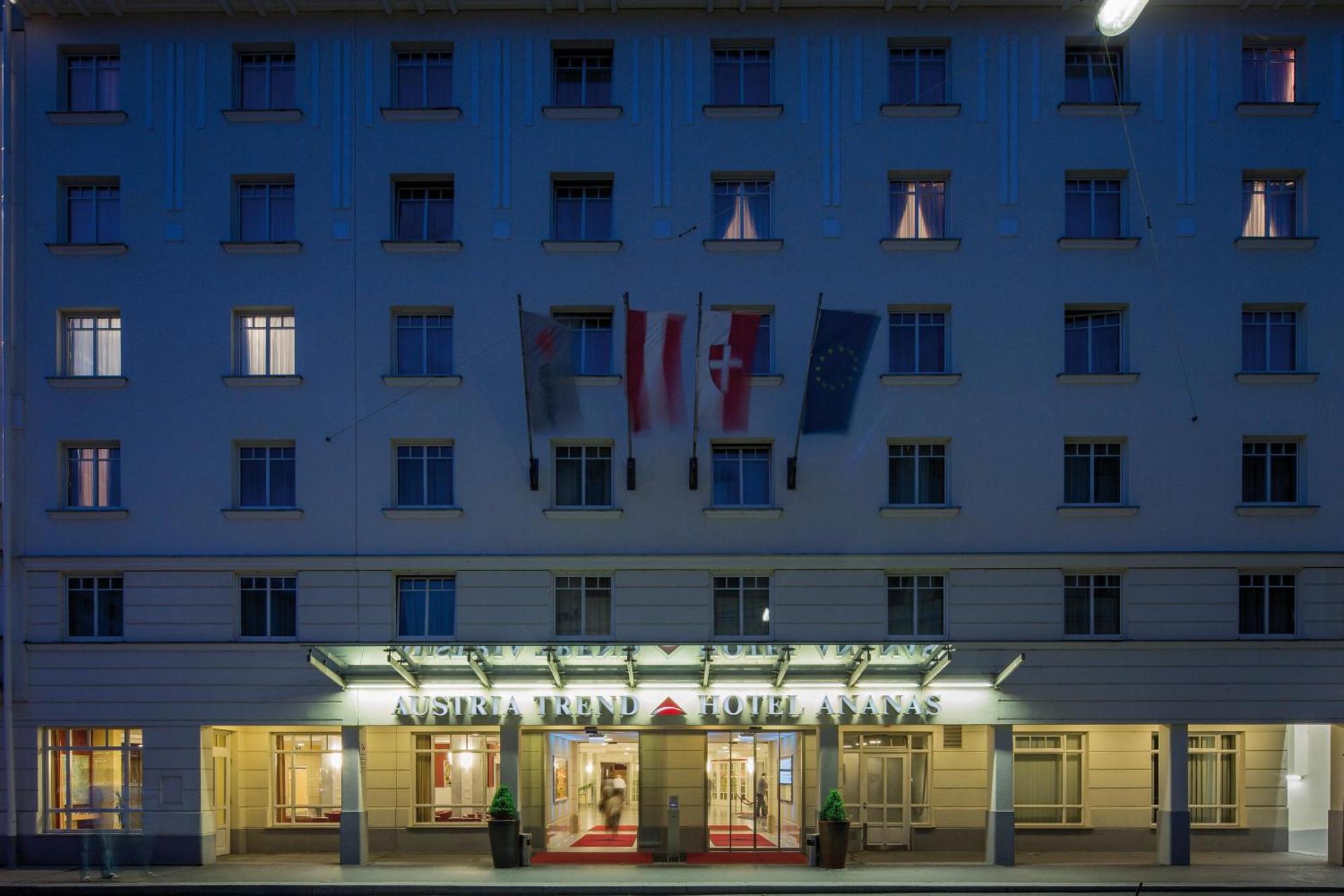 Austria Trend Hotel Ananas Wien Экстерьер фото