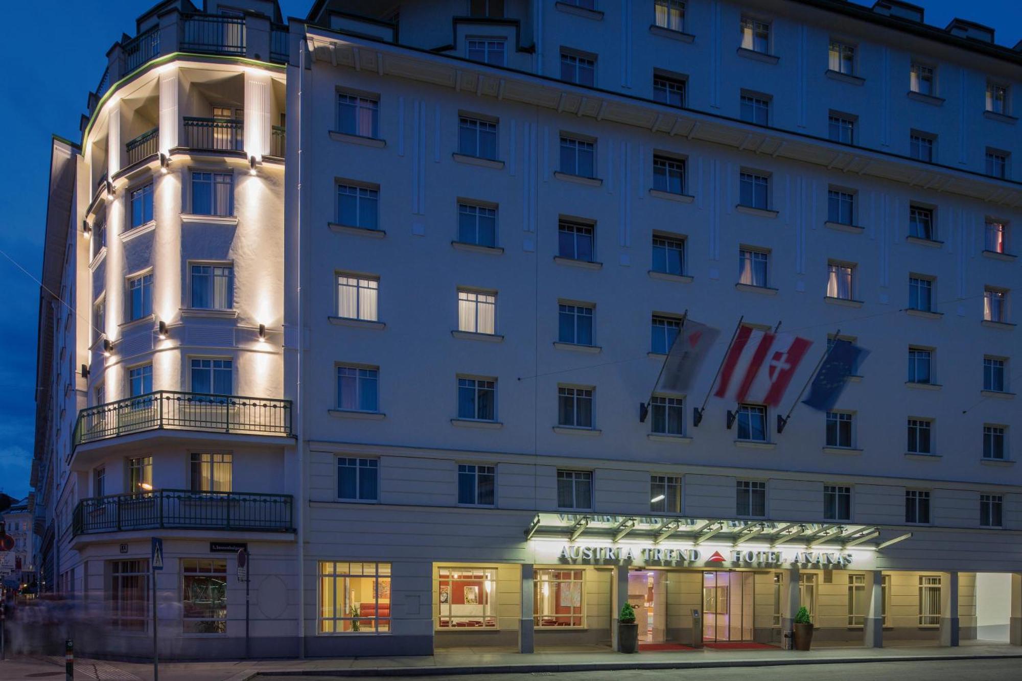 Austria Trend Hotel Ananas Wien Экстерьер фото